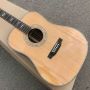 Custom Solid Cedar Top 41 Inch D Body Shape Sandalwood Back Side Acoustic Electric Guitar
