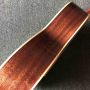 Custom 39 Inch OOO Body AAAAA All Solid Spruce Wood Mahogany Back Side Acoustic Guitar Classic Guitar Headstock 