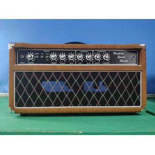 NEW Custom Grand Overdrive Special Guitar Amplifier Head 50W with Loop Brown or Black Tolex JJ Tubes Dumble Style