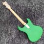 Custom Mosrite Style Electric Guitar with Tremolo in Green