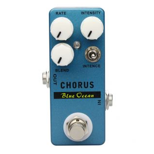 Custom Grand Blue Ocean Chorus Guitar Pedal Guitar True Bypass Chorus Effect Pedal Guitar Accessories