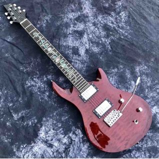 Custom Grand Flamed Maple Top Electric Guitar in Kinds Color