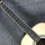 Custom Solid Top 00028 Parlor Guitar 000-28 Acoustic Electric Guitar Fishbone Binding