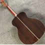 Custom Solid Top 00028 Parlor Guitar 000-28 Acoustic Electric Guitar Fishbone Binding
