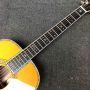 Custom OM42S Abalone Binding Yellow Color Acoustic Guitar