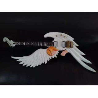 Custom 2023 New Design Irregular Hand Carved Electric Guitar Accept OEM