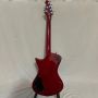 Custom Ernie Ball Music Man Armada Divided Red Color Electric Guitar V-shaped Bookmatched Flame Maple Top HH Humbucking Pickups