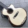Custom 2021 New AAAA Solid Spruce And Rosewood Guitar 41 Inch  Full Solid Wood Acoustic Guitar 