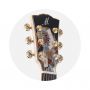 Custom Extrema Poison Folk Acoustic Guitar Solid Spruce Santos Rosewood Body Arm Rest GJ Cutaway