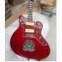 Custom 6 Strings Electric Guitar in Metallic Red 