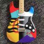 Custom Painted Strat Electric Guitar Accept OEM 