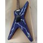 Custom Vintage Electric Guitar in Blue Color