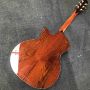Custom 40 Inch Koa Wood PS Solid Cocobolo Back Side Acoustic Guitar Abalone Ebony Fingerboard Armrest KOA Guitar