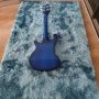 Custom RK 4003 Bass 4 Strings Rick 2 Jacks Electric Bass Guitar in Blue Color