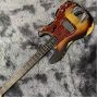 Custom 4 Strings P Precise Bass Guitar in Vintage Relic Finishing Accept Bass OEM