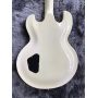 D-B-Z ES336 Milk White Electric Guitar Original Accessory Ultra-thin Body