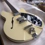 Custom Grand Rosewood Fingerboard 330 Ricken Style Electric Guitar in White Color