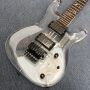Custom Acrylic LED Electric Guitar with White Transparent Pickguard