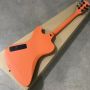 Custom NON-regular Shape Electric Guitar in Orange Color Rosewood Fingerboard Bass Guitar