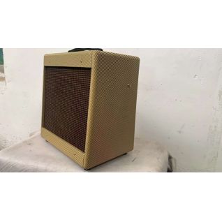 Custom 5E2 Princeton Tweed Handwired Guitar Amplifier Combo Slant Cabinet Classic Version