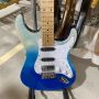 Custom Tom Anderson Electric Guitar Flamed Tiger Striped Maple Top with White Pearl Pickguard