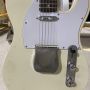 Custom TE Relic Electric Guitar with Chrome Hardware in Cream Yellow Color