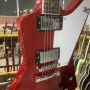 Custom Grand Explore Electric Guitar Mahogany Body Red Color with Chrome Hardware