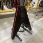 Custom Grand Flying V Matte Finishing Electric Guitar with Black Hardware