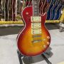 Custom Ace Frehley Cherryburst Color LP Electric Guitar with Hummbucker Pickups