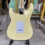 Custom ST Electric Guitar in Cream Yellow Color with Maple Fingerboard and Chrome Hardware Accept Guitar Bass Amp Pedal OEM