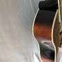 Custom Sunburst Finish John Lennon Electric Acoustic Guitar with Sound Hole Passive Pickup J160