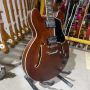 Custom Grand ES 335 Style Electric Guitar Hollow Body in Brown Color Matt Finishing