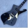 Custom KISS Paul Stanley Iceman Electric Guitar with Abalone Binding