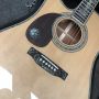 Custom 41 Inch Cutaway Dreadnought Left-handed Acoustic Guitar D45 Style