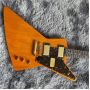 Custom Grand Irregular Explorer Electric Guitar with Customized Tortoise Shell Pickguard Accept OEM Order