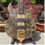 Custom 4 Strings Alembic Style Electric Bass Guitar Neck Through Body Customized Bass Order