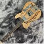 Custom 6 Strings Heavy relic Alder Body Maple Neck Jack Danny Double Pickup Electric Guitar 