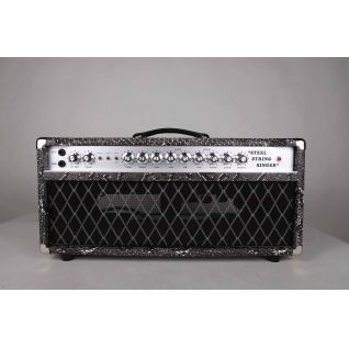 Custom SSS Steel String Singer Tone Deluxe Handwired Guitar Amp Head 100W Snake Imported Tolex Vox Grill Cloth