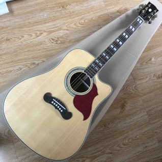Custom cutaway body songwriter studio deluxe acoustic guitar non-cutaway songwriter deluxe electric acoustic guitar