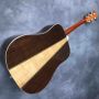 Custom 41 Inch Hummingbird  Series Back Panel Three-Piece D Barrel Sunset Red Wood Acoustic Guitar