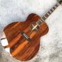 Custom Solid Koa Wood Top 43 Inch JUMBO Guild Acoustic Guitar