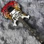Custom Irregular Special Body Shape Skull Human Skeleton ESP Style Electric Guitar in Kinds Colors