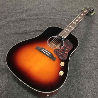 Custom Sunburst Finishing Color Lennon J160s Electric Acoustic Guitar