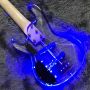 Custom Kinds Irregular Body Acrylic Glass Electric Guitar and Bass OEM Order Grand Guitar