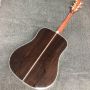 Custom Dreadnought Solid Rosewood Back Side D45AA Acoustic Guitar Accept Guitar OEM