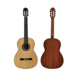 Chinese Quality Handmade Solid Top Vintage Spanish Classic Guitar Hot Sale Solid Spruce Professional Folk Acoustic Guitar