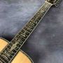 Custom 41 Inch D45 Solid Spruce Top 12 Strings Ebony Fingerboard Real Abalone Acoustic Guitar