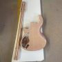 Custom 4 Strings G-WAL Style Neck Through Body Electric Bass Guitar with Chinese Made Hardware