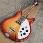 Custom Grand Style Ricken Type 330 Electric Guitar in Cherry Red Burst Body Rosewood Fingerboard 12 Strings Electric Guitar