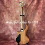 Custom G-WA Style MK1 Mark1 4 Strings Neck Through Body Electric Bass with Passive Pickup Customized Order